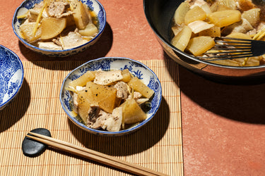 Braised Daikon Radish and Pork Belly