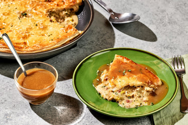 Thom Bateman x Chris Baber: Roasted Chicken & Leek Pan Pie