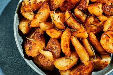 Crispy Duck Fat Roasted Potatoes