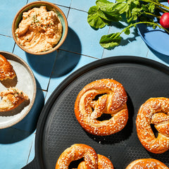 Bavarian Pretzels with Obatzda Spread &ndash; HexClad Cookware AU