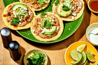 Chicken Tinga Tostadas