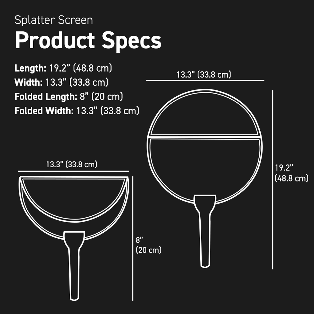 Product Spec dimensions