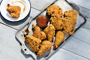 Fried Chicken With Spicy Honey Butter