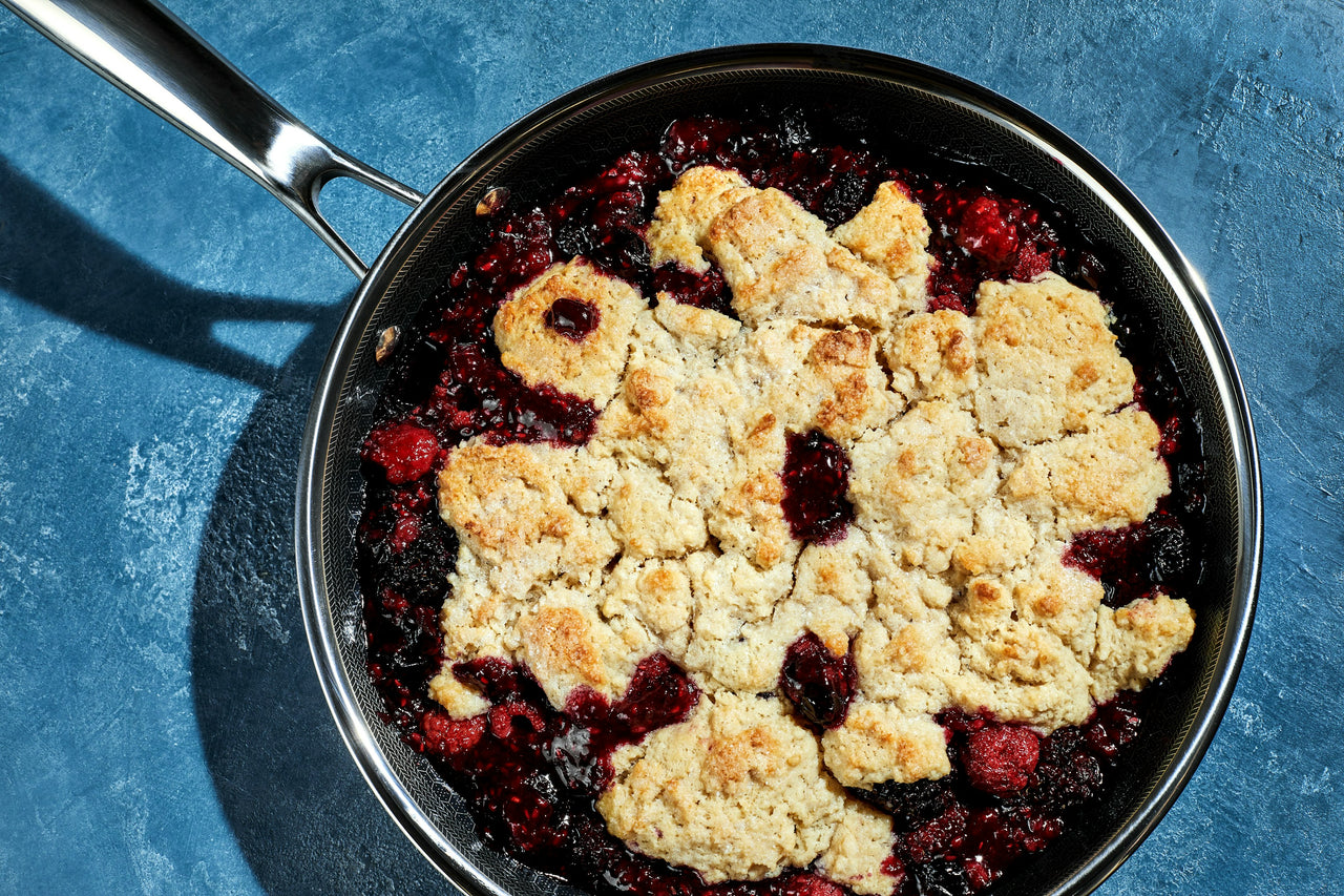 Berrypan Mixed Berry Cobbler – HexClad Cookware AU