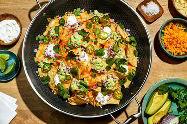 Chipotle Chicken Stove Top Nachos