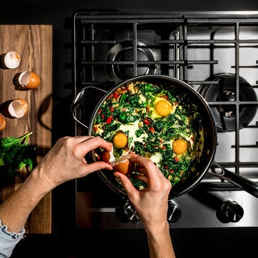 3 Litre Hybrid Deep Sauté Pan with Lid