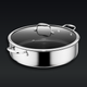 9.5 Litre Hybrid Deep Sauté Pan with Lid
