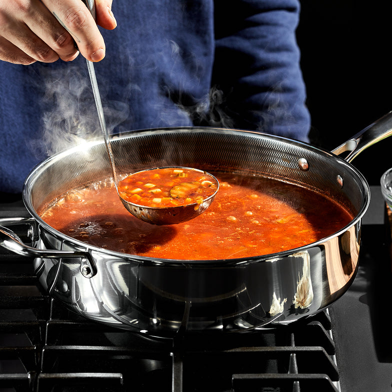 5 Litre Hybrid Deep Sauté Pan with Lid