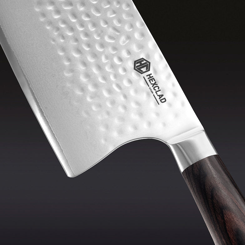 Damascus Steel 18 cm Cleaver (Espresso)
