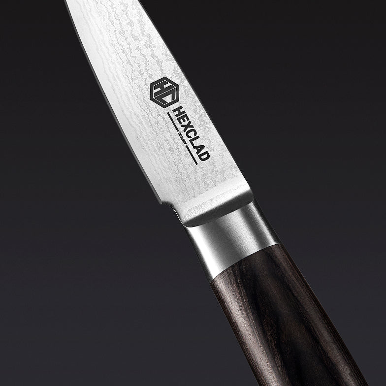 Damascus Steel 9 cm Paring Knife (Espresso)
