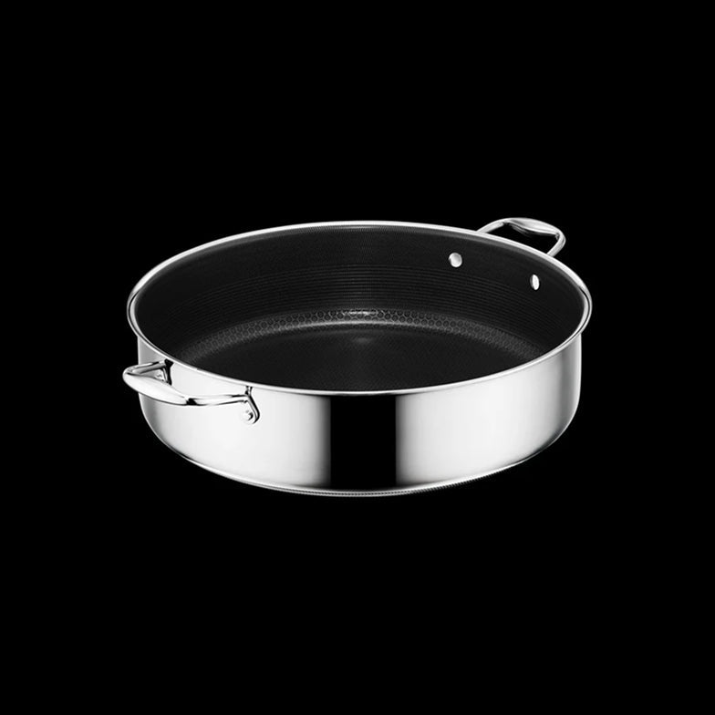 9.5 Litre Hybrid Deep Sauté Pan with Lid