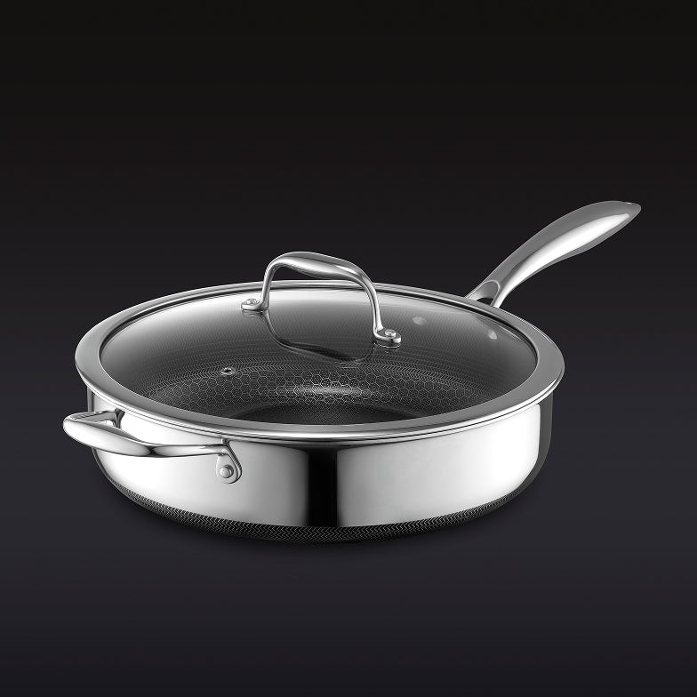 4.3 Litre Hybrid Deep Sauté Pan with Lid