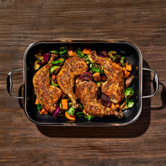 Hybrid Roasting Pan (with rack), 23x33 cm