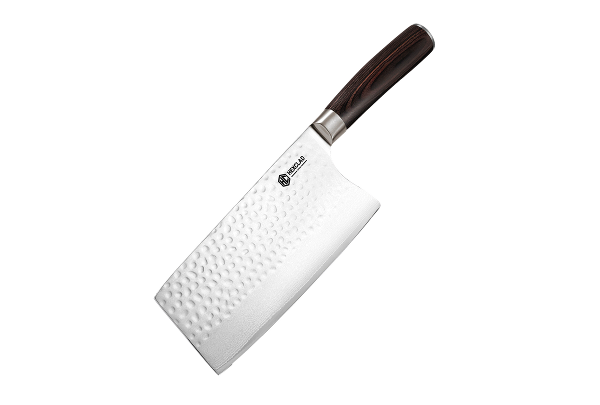 Damascus Steel 18 cm Cleaver (Espresso)