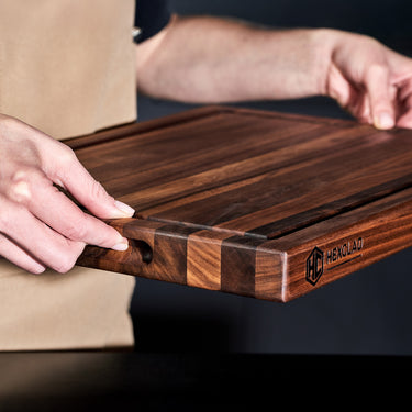 HexClad Walnut Cutting Board, Medium