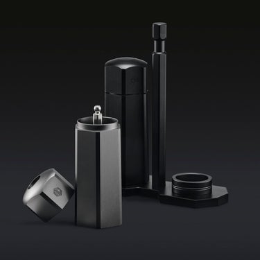 HexMill Tabletop Salt & Pepper Grinder Set