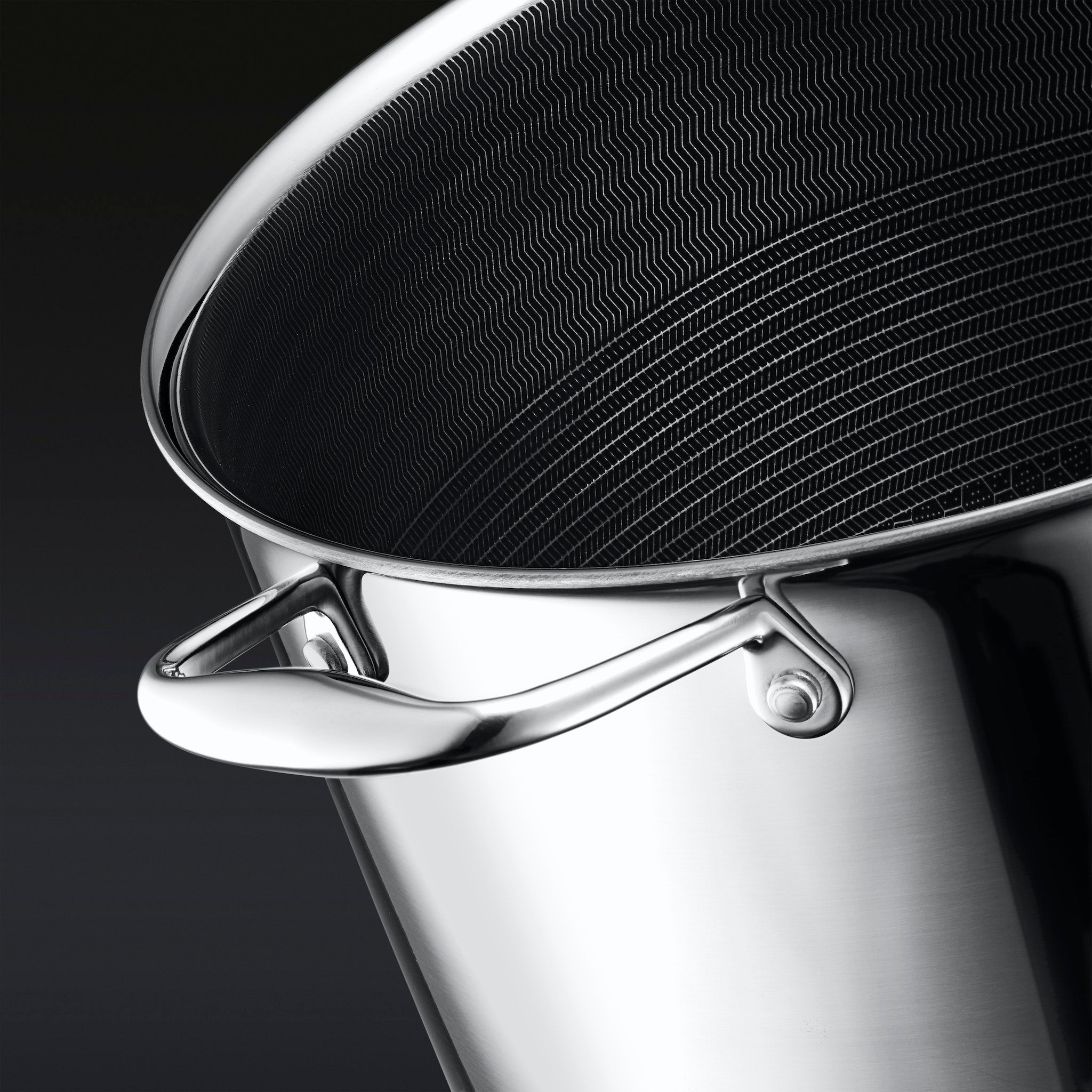 Hexclad Hybrid 10 Litre Pot With Lid HexClad Cookware AU