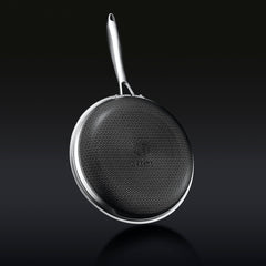 25 cm HexClad Hybrid Pan with Lid