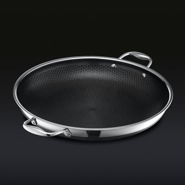 35 cm HexClad Hybrid Pan with Lid