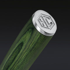 Damascus Steel 9 cm Paring Knife (Green)