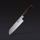 Damascus Steel 18 cm Santoku Knife (Espresso)