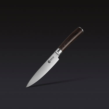 Damascus Steel 13 cm Utility Knife (Espresso)