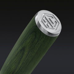 Damascus Steel 13 cm Utility Knife (Green)
