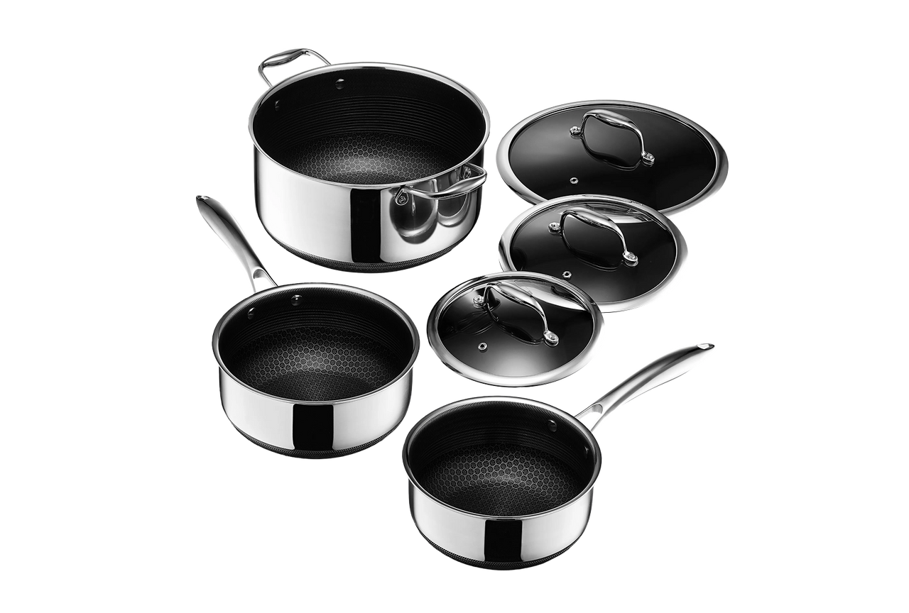HexClad Hybrid Pot Set 6 PC