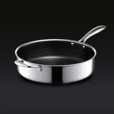 5 Litre Hybrid Deep Sauté Pan with Lid