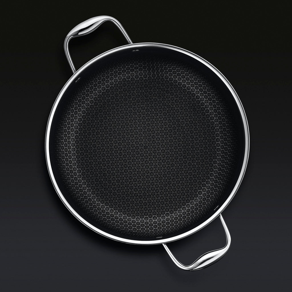 6pc HexClad Stainless Steel Pot Set Clad Cookware HexClad Cookware AU