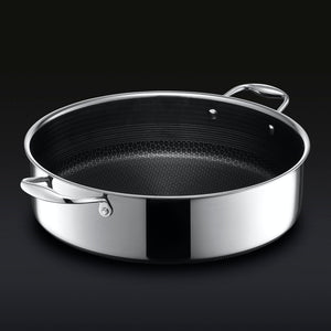 6.6 Litre Hybrid Deep Sauté Pan/Chicken Fryer with Lid